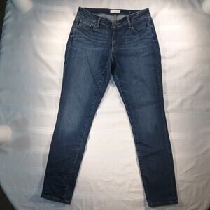 Ann Taylor LOFT Skinny Jeans Women Size 29 Medium Blue Wash Denim